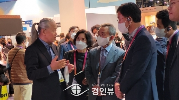 이민근 안산시장, 세계 최대 전자제품박람회 CES 2023 참석해 안산기업 홍보