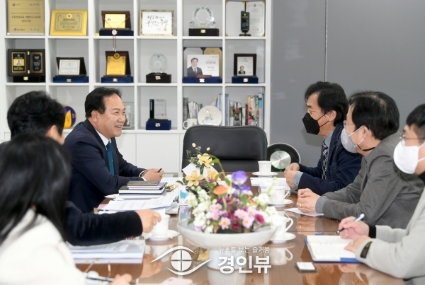 이권재 오산시장, 행안부 주관 재난관리평가 기관장 인터뷰 가져