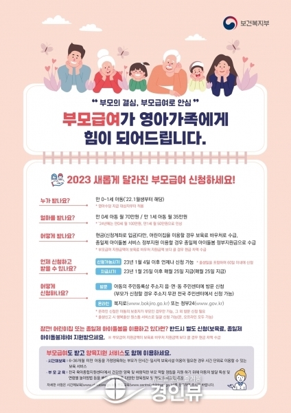 광주시, 부모급여 최대 월 70만원까지 차등 지원