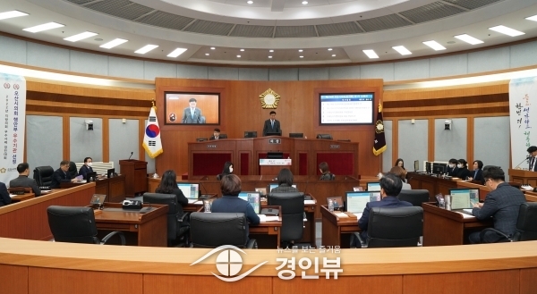 오산시의회 제274회 임시회 개회