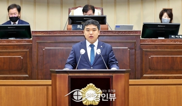 한채훈 의왕시의원 5분 발언, “안전한 도로환경 만들어야”