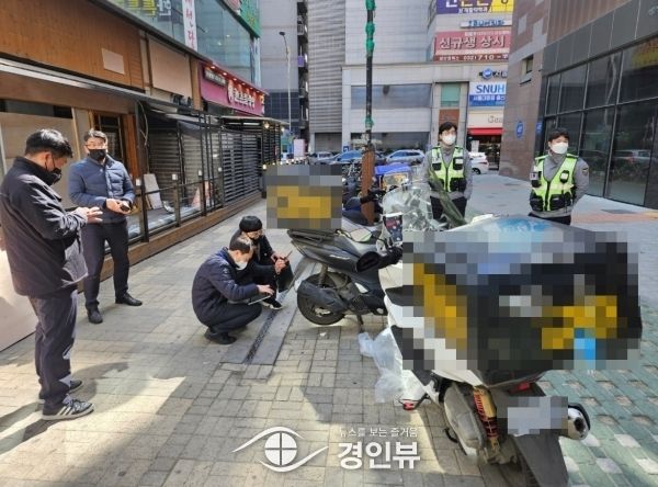 부평구, 불법튜닝 자동차 관계기관 합동 일제단속