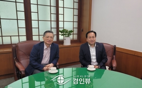 이권재 오산시장, 이한준 LH사장과 오찬 회동