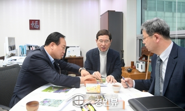 이권재 오산시장, 국회 방문, ‘예비군 이전 부지 활용 및 양산동 군 소음피해 보상 건의‘