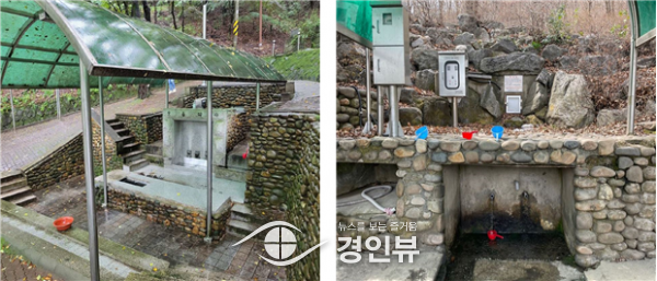 인천시, 세계 물의 날 맞아 약수터 환경정비와 수질검사 나서