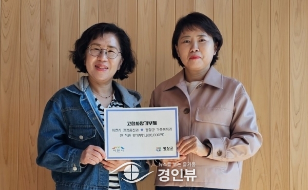 이천시보건소 건강증진과, 고향사랑 기부금 상호 기부