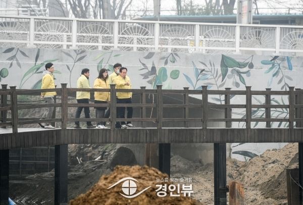 이권재 오산시장, 여름철 자연재난 대비 취약지역 현장점검