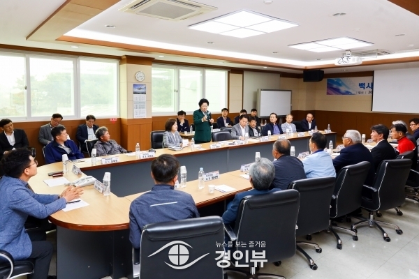 김경희 이천시장, 기업애로 소통 나서