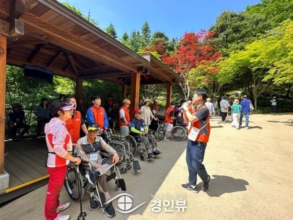 광주시보건소, 재활참여자와 함께하는 행복한 나들이 -보건소에 오는 날은 힐링 데이-