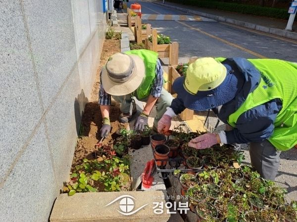 광주시 행복마을관리소, 마을 곳곳에 골목정원 조성