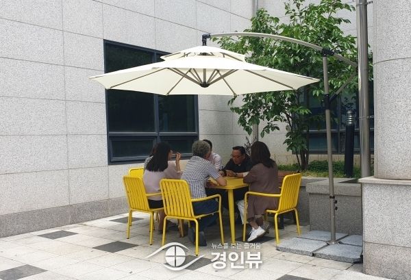 광주시 오포1동 행정복지센터, 시민·직원 위한 휴식공간 마련