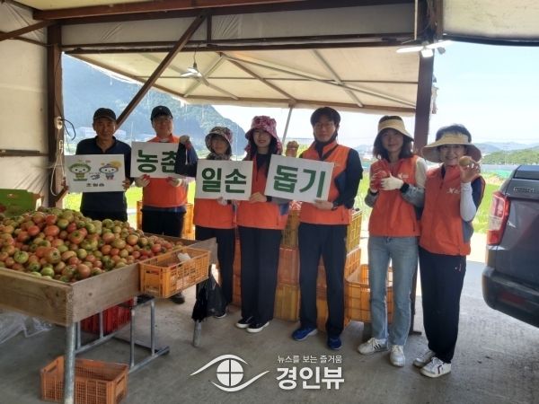 광주시 초월읍행정복지센터 직원들 농촌일손돕기 봉사