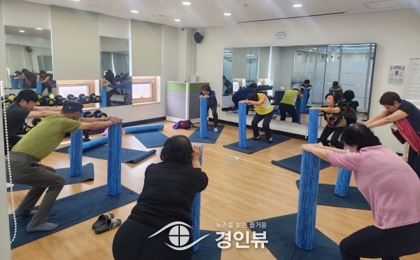 안산서부건강생활지원센터,‘100세 근육왕 운동교실’운영