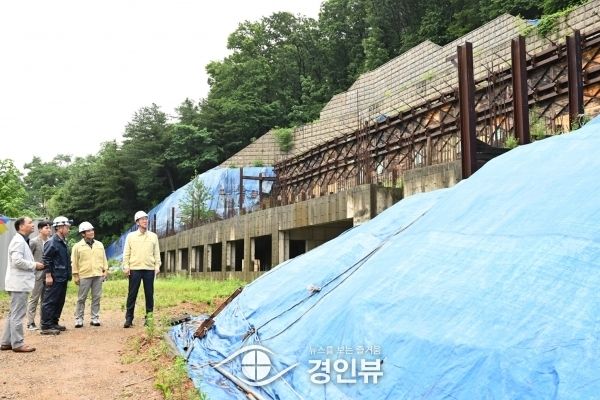 이민근 안산시장, 폭우에 적극 대응… 재난취약시설 긴급 현장점검