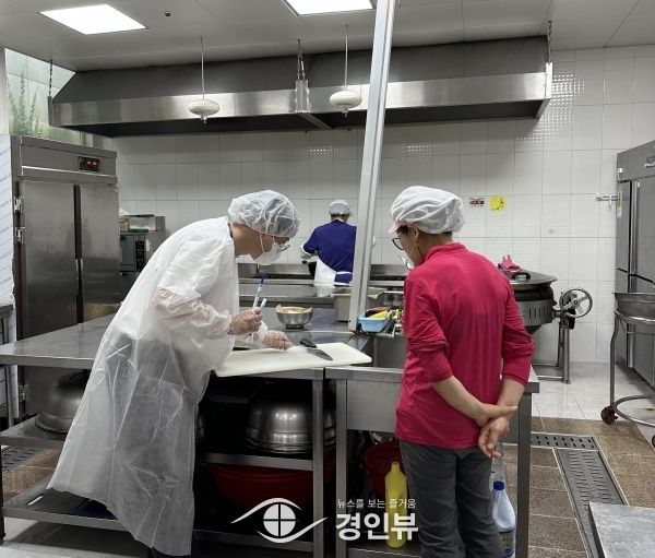 안산시 단원구, 상반기 노인무료급식 운영실태 점검