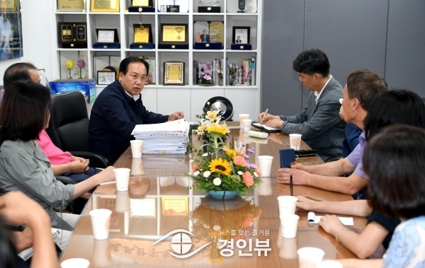 오산시, 운암뜰 AI시티 도시개발사업 토지주 면담