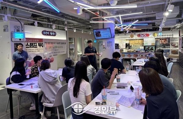 안산 다농마트 청년몰, 강서고 창업동아리와 교류의 장 열고 사업 기회 모색