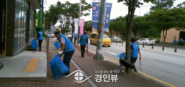 증포동바르게살기위원회, 환경정화활동 전개