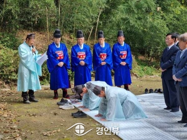 죽산면 주민자치위원회, 몽고군 물리친 송문주장군 제향 봉행