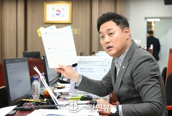 오석규 도의원, 교량·도로포장 등 안전관리 예산 증액해야