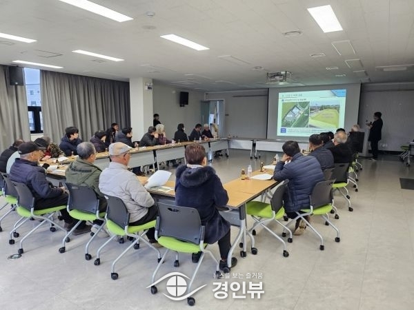 안성시 원곡 공공하수처리시설 증설 및 오수관로 신설사업 주민설명회 개최